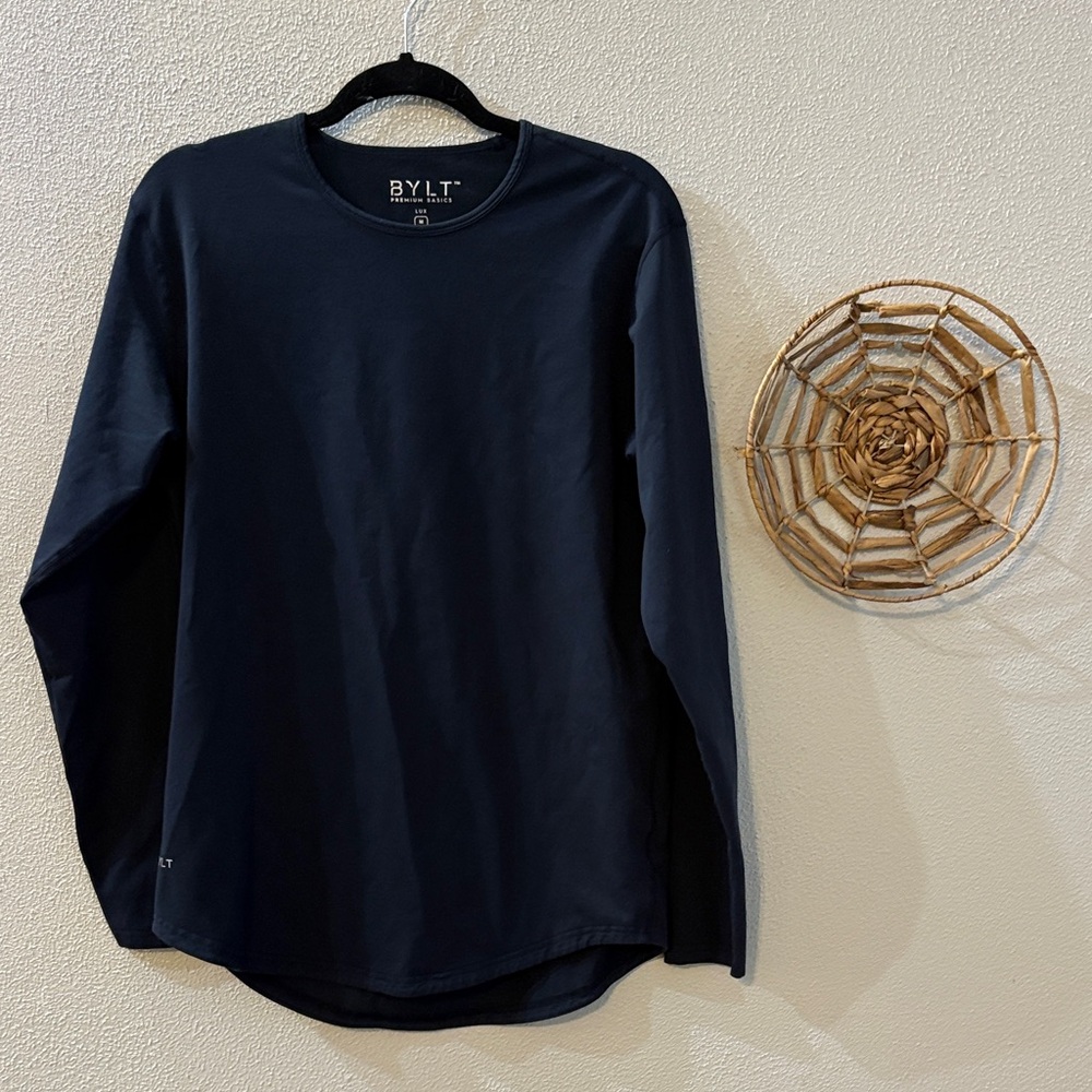 BYLT Drop Cut Long Sleeve LUX Shirt Size Medium - Picture 3 of 8